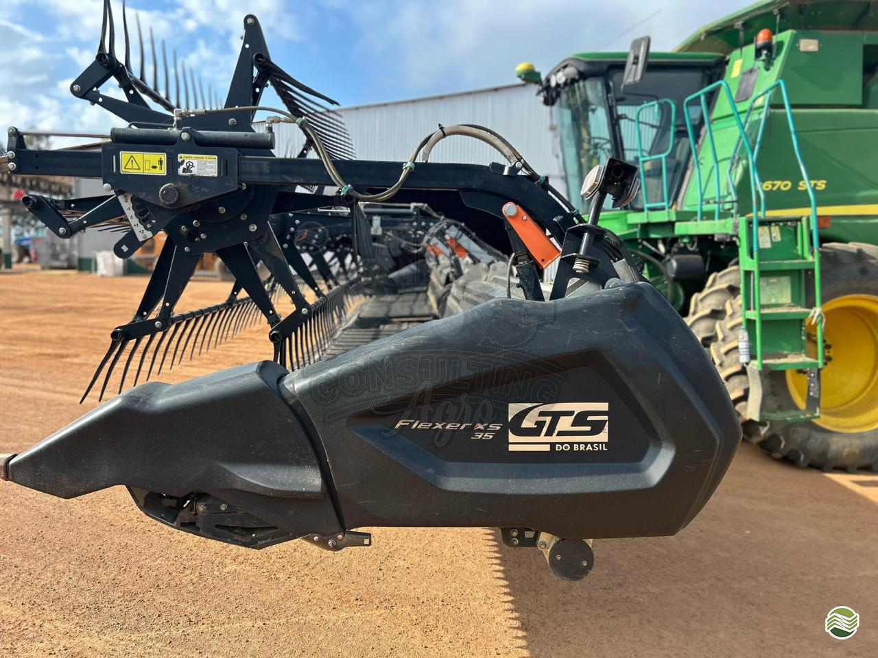 PLATAFORMA COLHEITADEIRA GTS FLEXER XS 35 Consulting Agro ITUVERAVA SÃO PAULO SP
